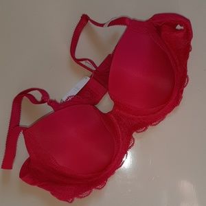 36B, Pretty Lace Demi Bra. “Primrose Pink”